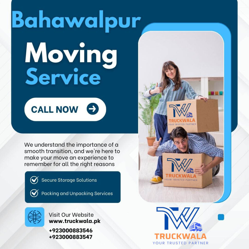 Best Packers And Movers in Bahawalpur