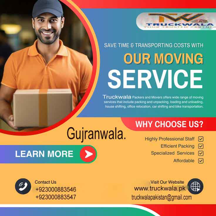 Best Packers and Movers in Gujranwala