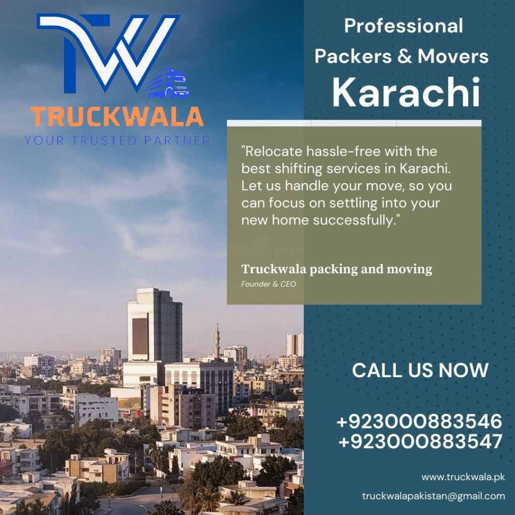 Best Shifting Services In Karachi